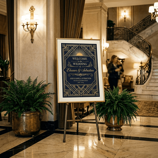 Welcome sign
